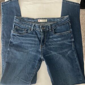 LEVI’S 710 Super Skinny Girls Denim Jeans. 16Reg